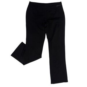 Eddie Bauer Women's Fleece Lined Pants Black Petite Small Winter Cozy Cabincore